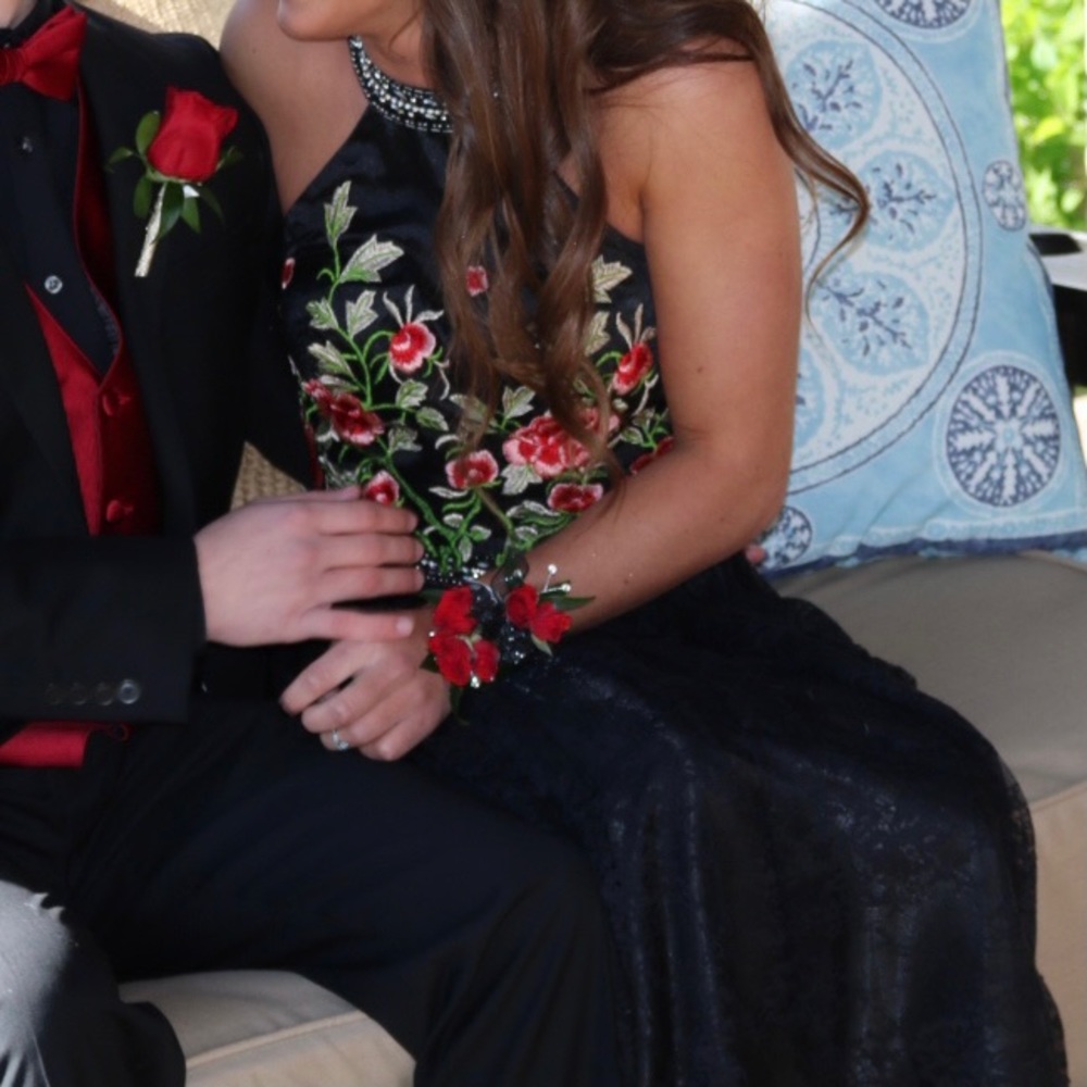Two Piece Prom Dress Size 1/2